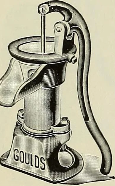 An illustration from Catalogue "C" of pumps and hydraulic machinery for every service .., 1903, leaf 23
