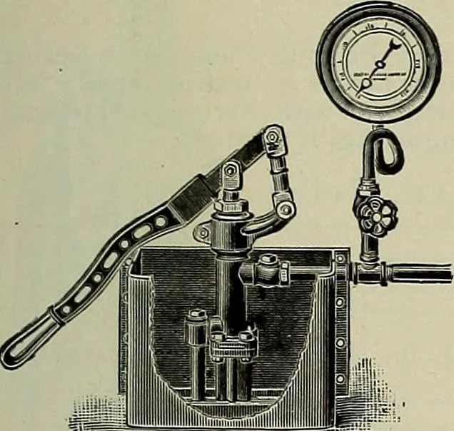 An illustration from Catalogue "C" of pumps and hydraulic machinery for every service .., 1903, leaf 240