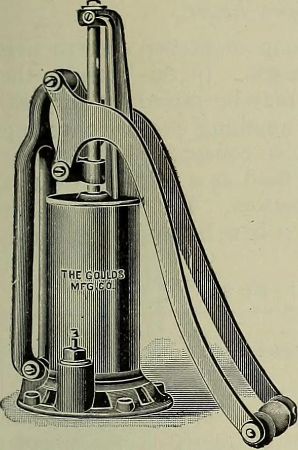An illustration from Catalogue "C" of pumps and hydraulic machinery for every service .., 1903, leaf 242