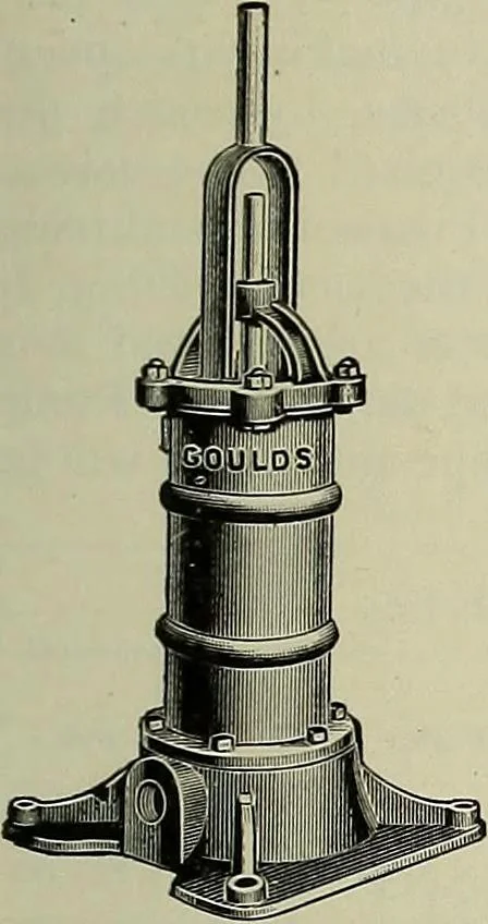 An illustration from Catalogue "C" of pumps and hydraulic machinery for every service .., 1903, leaf 244