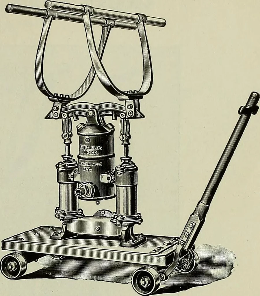An illustration from Catalogue "C" of pumps and hydraulic machinery for every service .., 1903, leaf 268