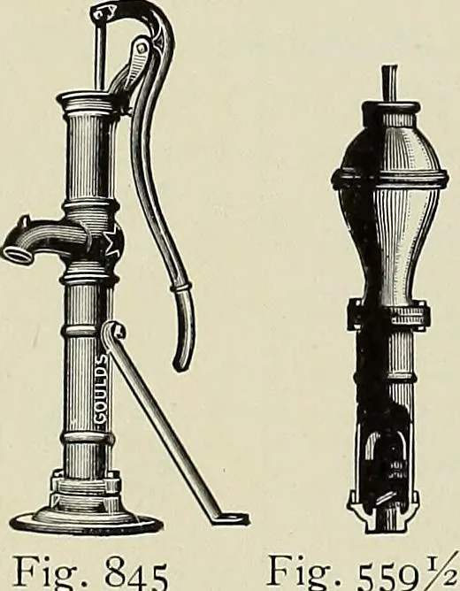 An illustration from Catalogue "C" of pumps and hydraulic machinery for every service .., 1903, leaf 47