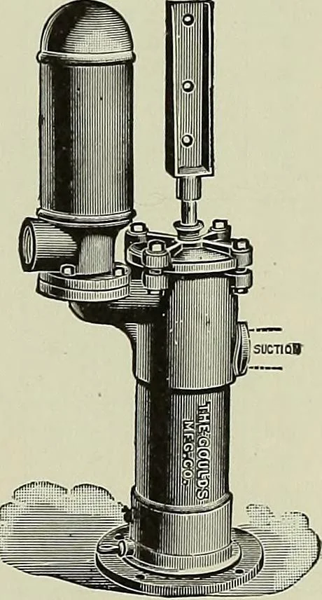 An illustration from Catalogue "C" of pumps and hydraulic machinery for every service .., 1903, leaf 94