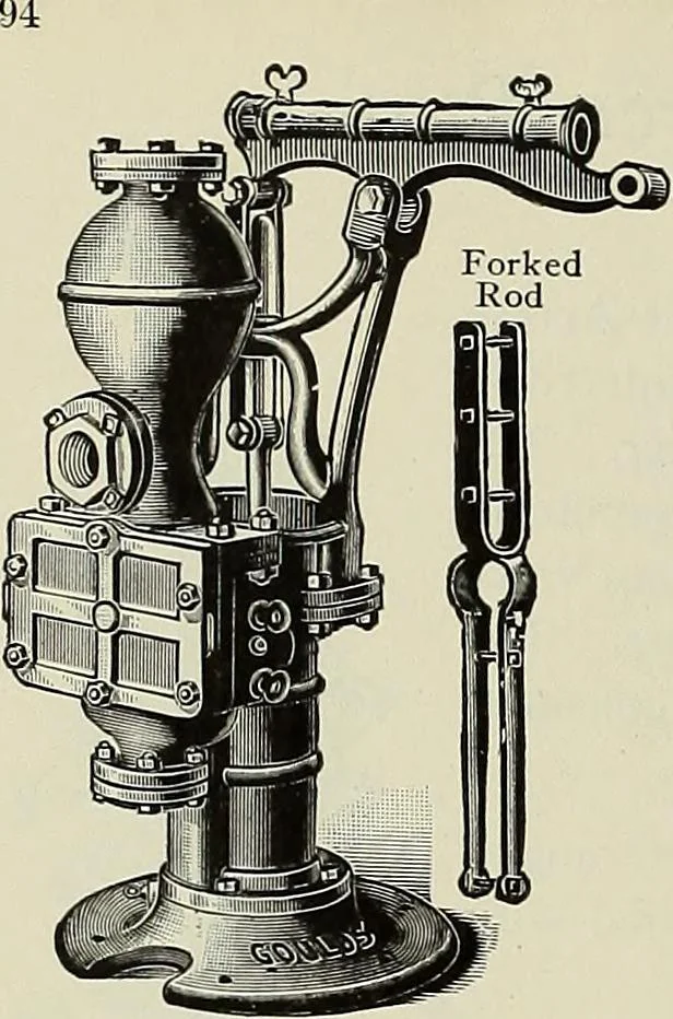 An illustration from Catalogue "C" of pumps and hydraulic machinery for every service .., 1903, leaf 99