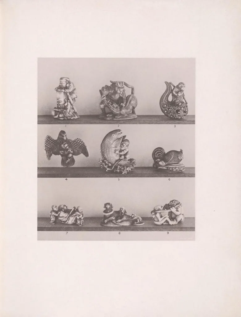 An illustration from Catalogue of the collection of Japanese works of art : formed between the years 1869 and 1899, 1895, leaf 53