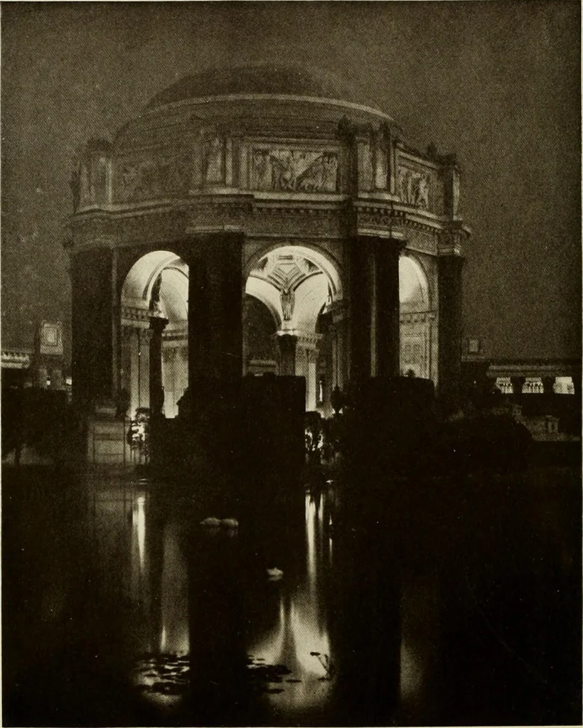 An illustration from Catalogue de luxe of the Department of Fine Arts, Panama-Pacific International Exposition, 1915, leaf 11