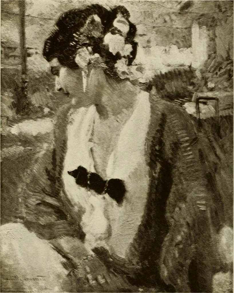 An illustration from Catalogue de luxe of the Department of Fine Arts, Panama-Pacific International Exposition, 1915, leaf 208