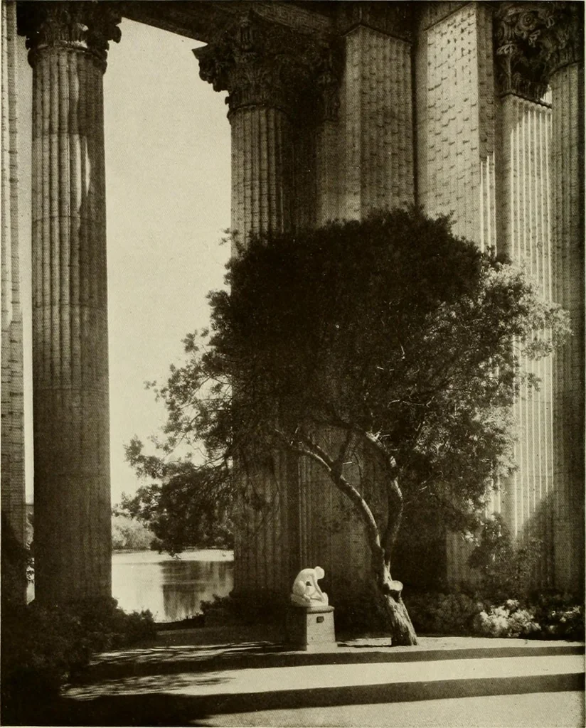 An illustration from Catalogue de luxe of the Department of Fine Arts, Panama-Pacific International Exposition, 1915, leaf 25