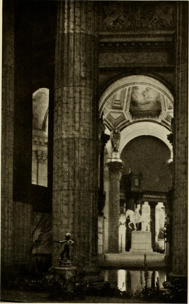 An illustration from Catalogue de luxe of the Department of Fine Arts, Panama-Pacific International Exposition, 1915, leaf 32