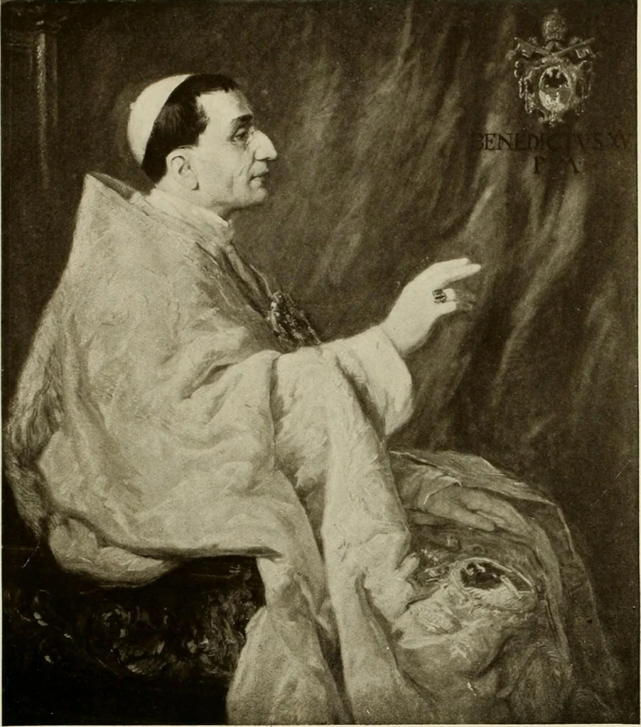 An illustration from Catalogue de luxe of the Department of Fine Arts, Panama-Pacific International Exposition, 1915, leaf 342