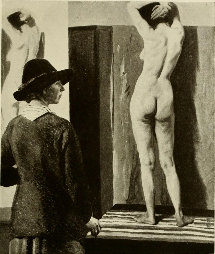 An illustration from Catalogue de luxe of the Department of Fine Arts, Panama-Pacific International Exposition, 1915, leaf 350