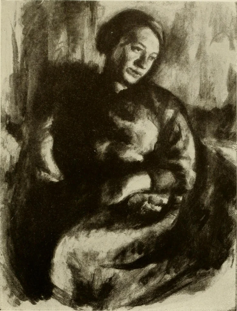 An illustration from Catalogue de luxe of the Department of Fine Arts, Panama-Pacific International Exposition, 1915, leaf 428