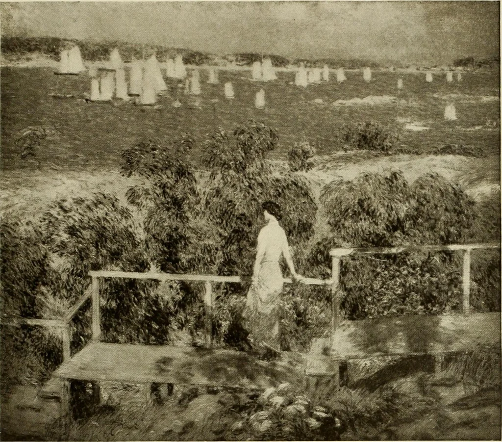 An illustration from Catalogue de luxe of the Department of Fine Arts, Panama-Pacific International Exposition, 1915, leaf 88