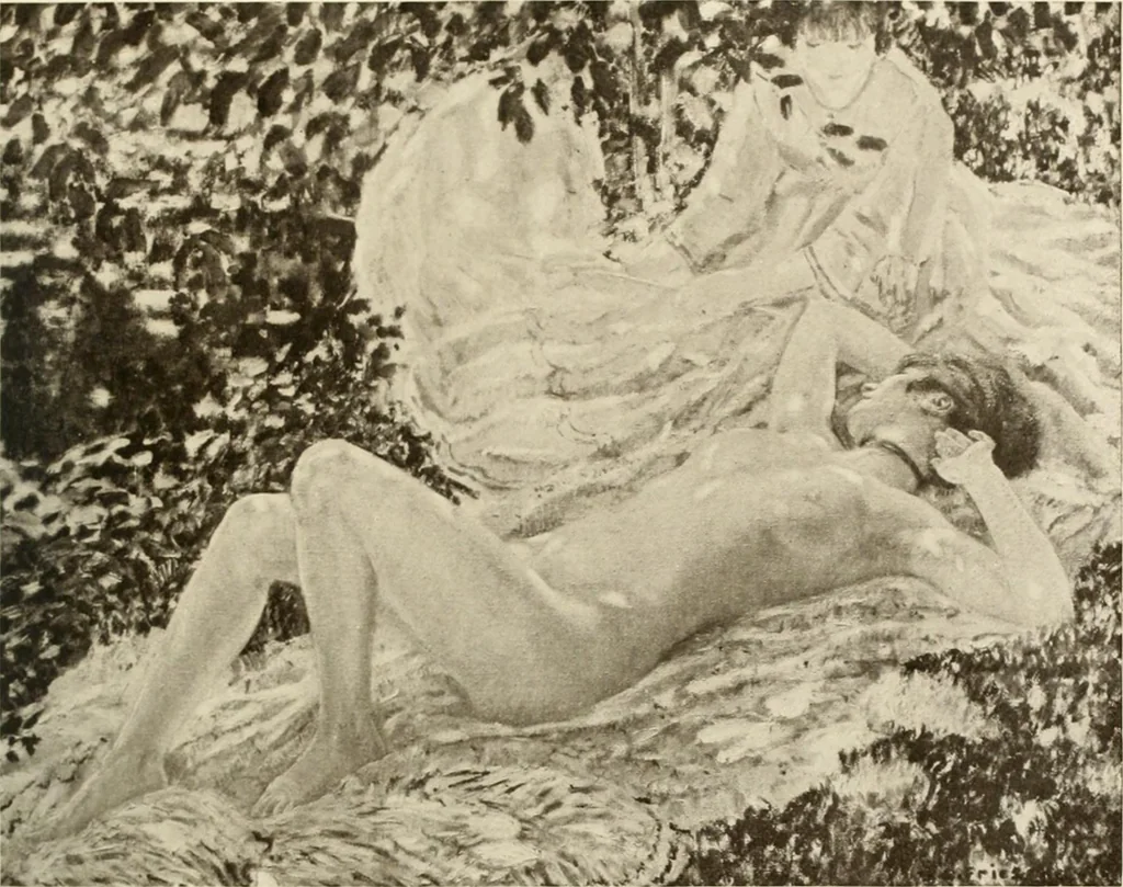 An illustration from Catalogue de luxe of the Department of Fine Arts, Panama-Pacific International Exposition, 1915, leaf 174