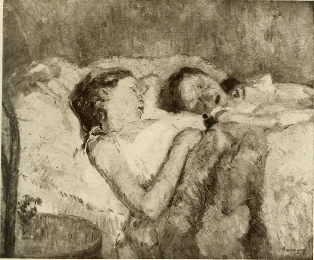 An illustration from Catalogue de luxe of the Department of Fine Arts, Panama-Pacific International Exposition, 1915, leaf 18