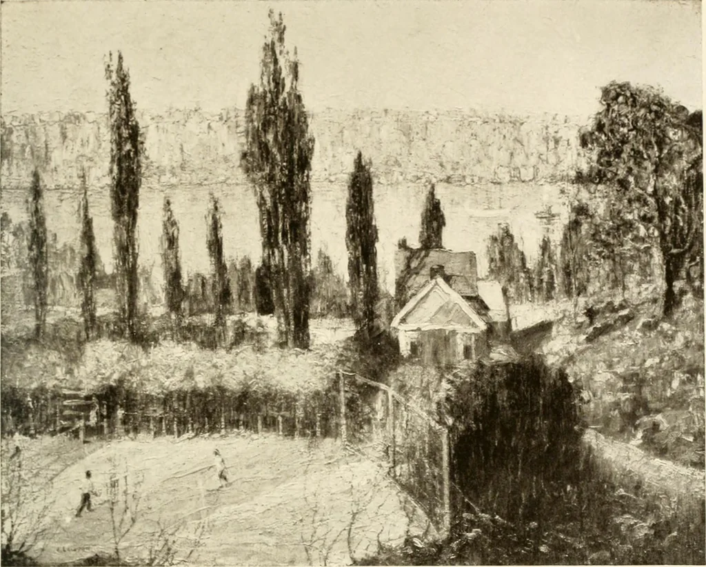 An illustration from Catalogue de luxe of the Department of Fine Arts, Panama-Pacific International Exposition, 1915, leaf 230