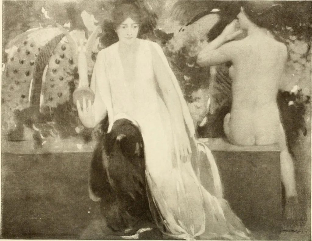 An illustration from Catalogue de luxe of the Department of Fine Arts, Panama-Pacific International Exposition, 1915, leaf 252