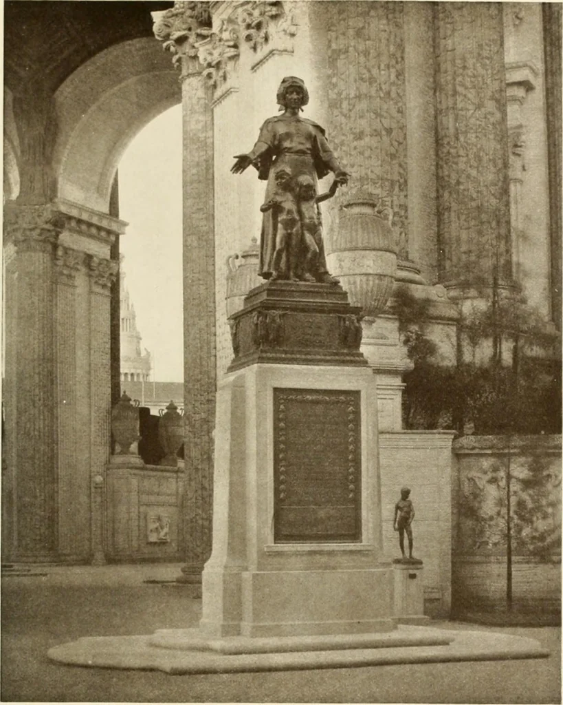 An illustration from Catalogue de luxe of the Department of Fine Arts, Panama-Pacific International Exposition, 1915, leaf 354