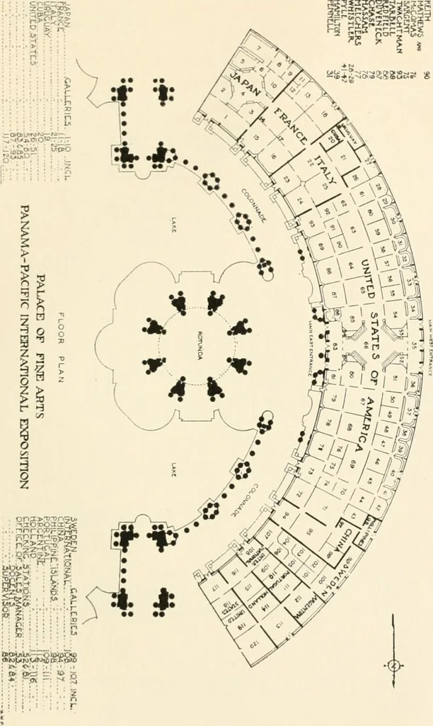 An illustration from Catalogue de luxe of the Department of Fine Arts, Panama-Pacific International Exposition, 1915, leaf 452