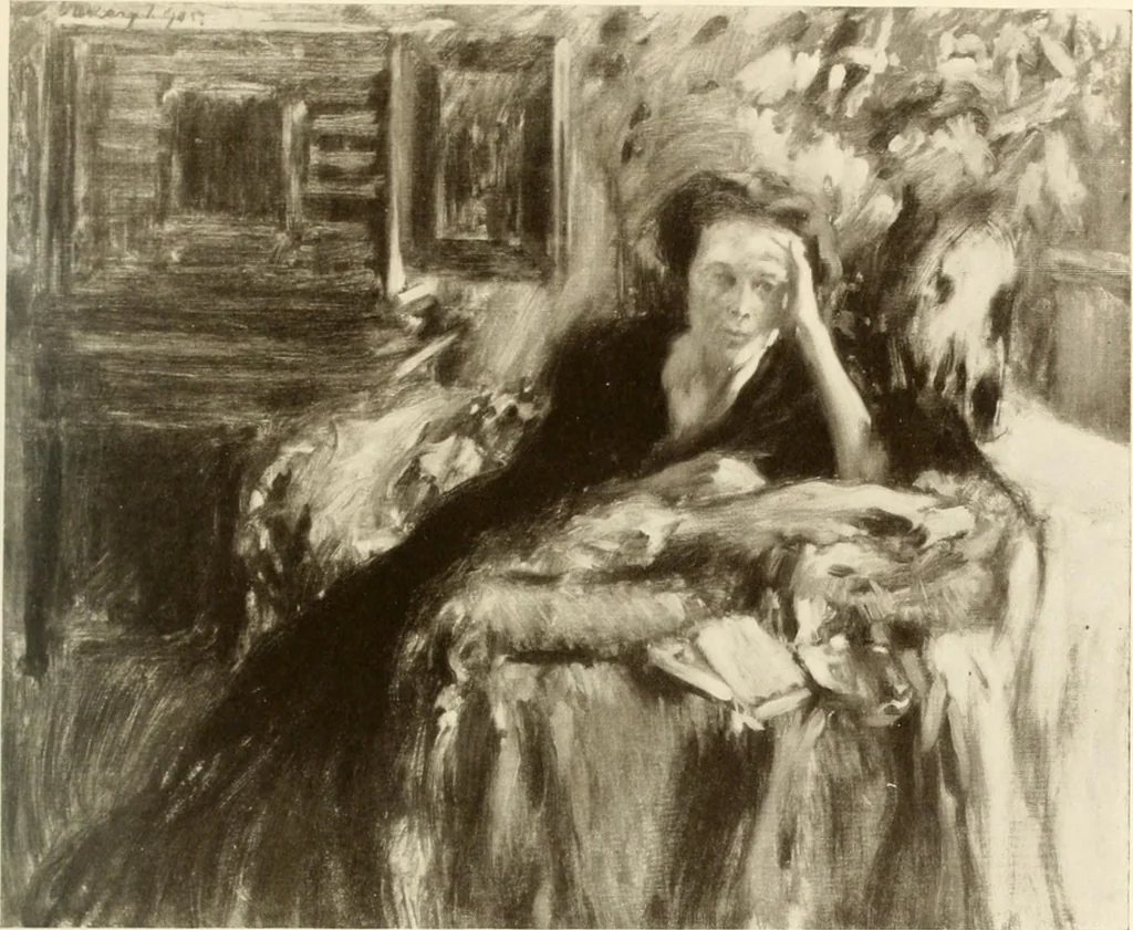 An illustration from Catalogue de luxe of the Department of Fine Arts, Panama-Pacific International Exposition, 1915, leaf 80