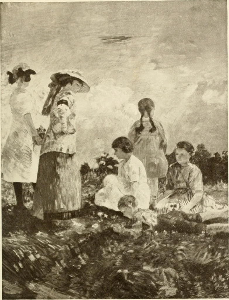 An illustration from Catalogue de luxe of the Department of Fine Arts, Panama-Pacific International Exposition, 1915, leaf 92