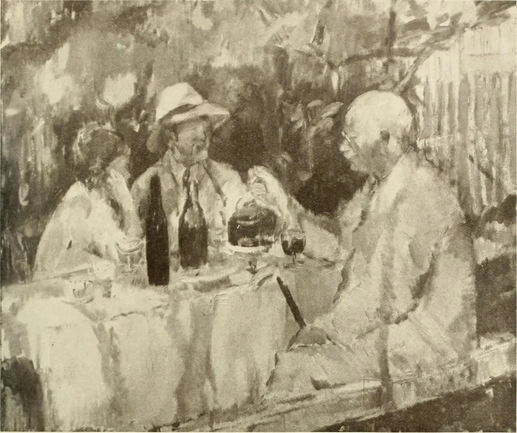 An illustration from Catalogue de luxe of the Department of Fine Arts, Panama-Pacific International Exposition, 1915, leaf 96