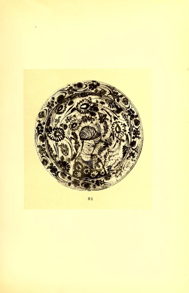 An illustration from Catalogue des anciennes Faiences persanes, damas, rhodes et koubatcha : composant la collection T.B.Whitney, 1910, leaf 115