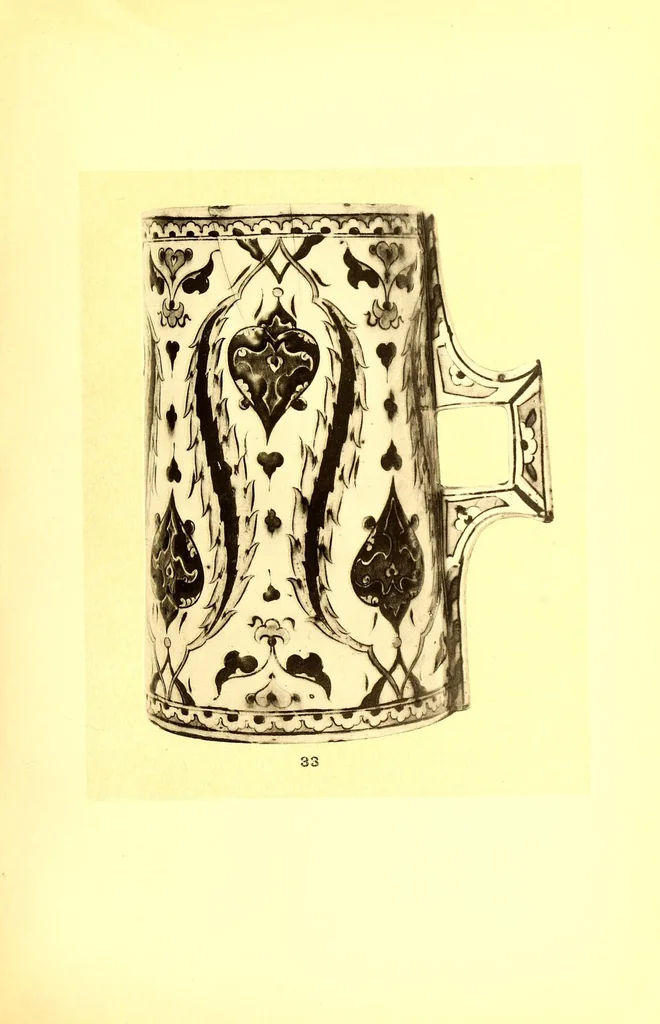 An illustration from Catalogue des anciennes Faiences persanes, damas, rhodes et koubatcha : composant la collection T.B.Whitney, 1910, leaf 59
