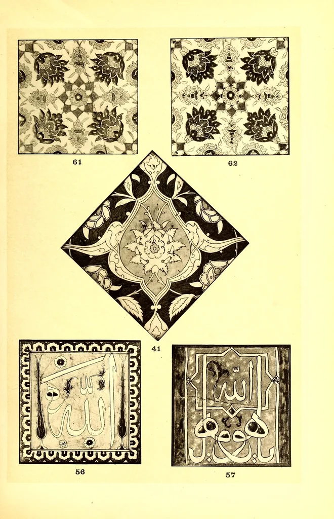 An illustration from Catalogue des anciennes Faiences persanes, damas, rhodes et koubatcha : composant la collection T.B.Whitney, 1910, leaf 99