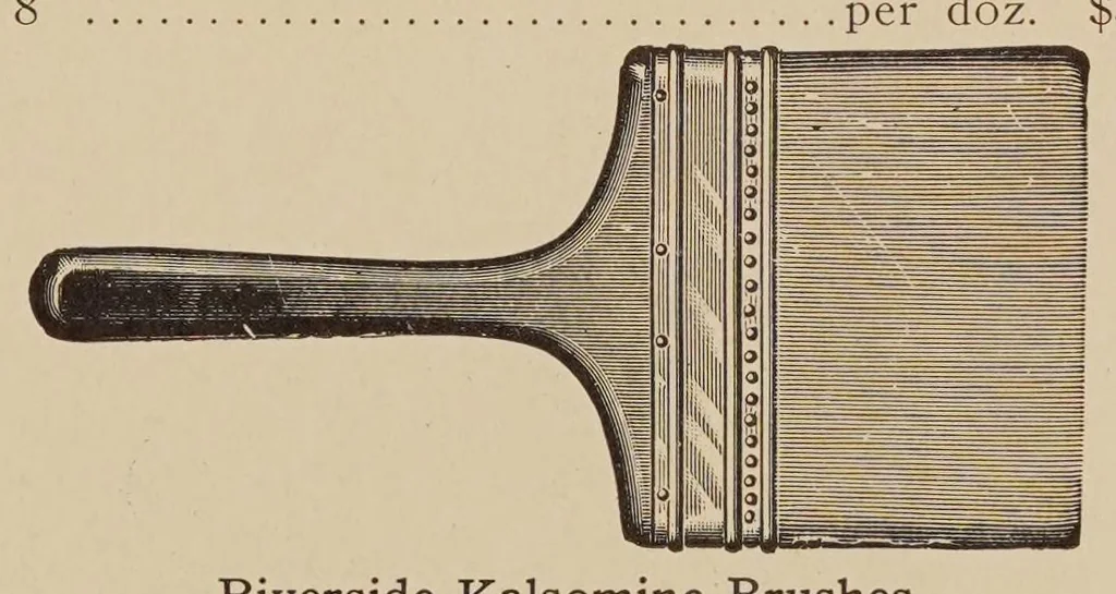 An illustration from Catalogue and descriptive price list of paints, varnishes, brushes, etc., 1910, leaf 71