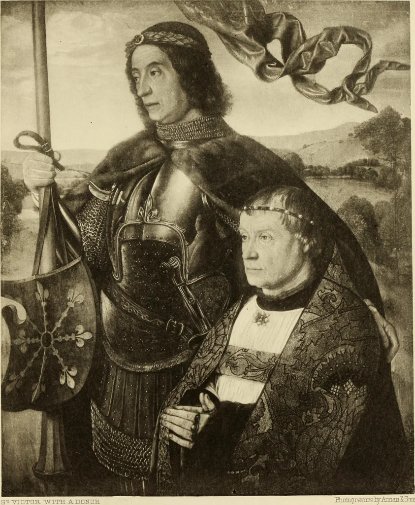 An illustration from Catalogue, descriptive and historical, of the pictures and sculpture in the Glasgow art gallery and museum, Kelvingrove, 1908, leaf 98