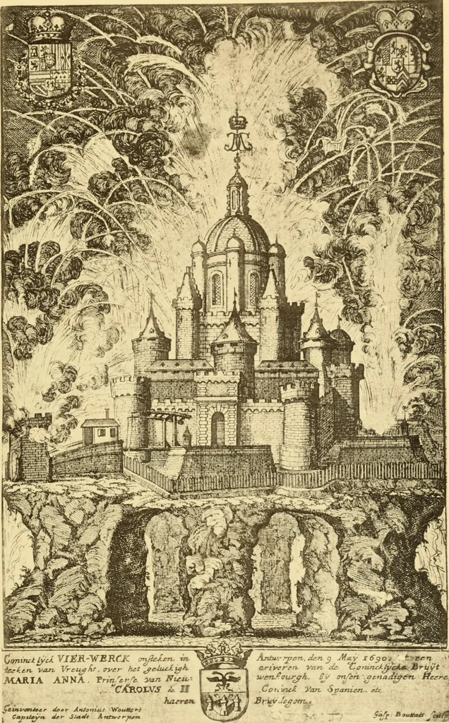 An illustration from Catalogue des estampes d'ornement : faisant partie des collections de la Bibliothèque royale de Belgique, classé par nature d'objets suivi d'un index alphabétique des noms d'auteurs et accompagné de planches, 1907, leaf 58