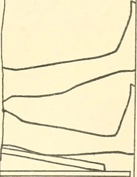 An illustration from Catalogue des monuments et inscriptions de l'Égypte antique / publié sous les auspices de S.A. Abbas II Helmi par la direction générale du Service des antiquités [de l'Égypte] ; par J. de Morgan, U. Bouriant, G. Legrain, G. Jéquier, A. Barsanti, 1894, leaf 130