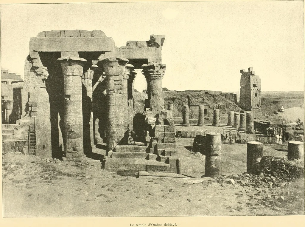 An illustration from Catalogue des monuments et inscriptions de l'Égypte antique / publié sous les auspices de S.A. Abbas II Helmi par la direction générale du Service des antiquités [de l'Égypte] ; par J. de Morgan, U. Bouriant, G. Legrain, G. Jéquier, A. Barsanti, 1894, leaf 21