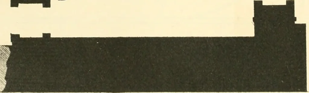 An illustration from Catalogue des monuments et inscriptions de l'Égypte antique / publié sous les auspices de S.A. Abbas II Helmi par la direction générale du Service des antiquités [de l'Égypte] ; par J. de Morgan, U. Bouriant, G. Legrain, G. Jéquier, A. Barsanti, 1894, leaf 233