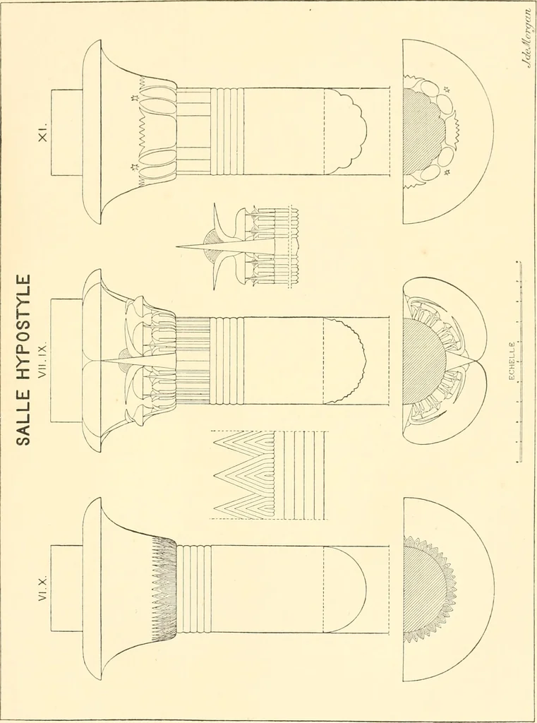 An illustration from Catalogue des monuments et inscriptions de l'Égypte antique / publié sous les auspices de S.A. Abbas II Helmi par la direction générale du Service des antiquités [de l'Égypte] ; par J. de Morgan, U. Bouriant, G. Legrain, G. Jéquier, A. Barsanti, 1894, leaf 236