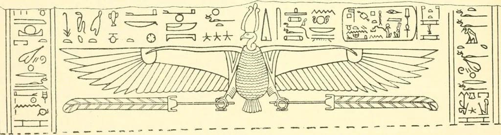 An illustration from Catalogue des monuments et inscriptions de l'Égypte antique / publié sous les auspices de S.A. Abbas II Helmi par la direction générale du Service des antiquités [de l'Égypte] ; par J. de Morgan, U. Bouriant, G. Legrain, G. Jéquier, A. Barsanti, 1894, leaf 283