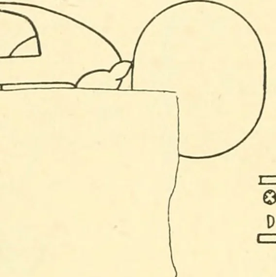 An illustration from Catalogue des monuments et inscriptions de l'Égypte antique / publié sous les auspices de S.A. Abbas II Helmi par la direction générale du Service des antiquités [de l'Égypte] ; par J. de Morgan, U. Bouriant, G. Legrain, G. Jéquier, A. Barsanti, 1894, leaf 31