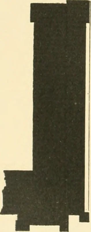 An illustration from Catalogue des monuments et inscriptions de l'Égypte antique / publié sous les auspices de S.A. Abbas II Helmi par la direction générale du Service des antiquités [de l'Égypte] ; par J. de Morgan, U. Bouriant, G. Legrain, G. Jéquier, A. Barsanti, 1894, leaf 331