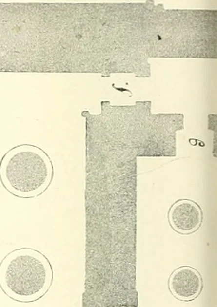 An illustration from Catalogue des monuments et inscriptions de l'Égypte antique / publié sous les auspices de S.A. Abbas II Helmi par la direction générale du Service des antiquités [de l'Égypte] ; par J. de Morgan, U. Bouriant, G. Legrain, G. Jéquier, A. Barsanti, 1894, leaf 73