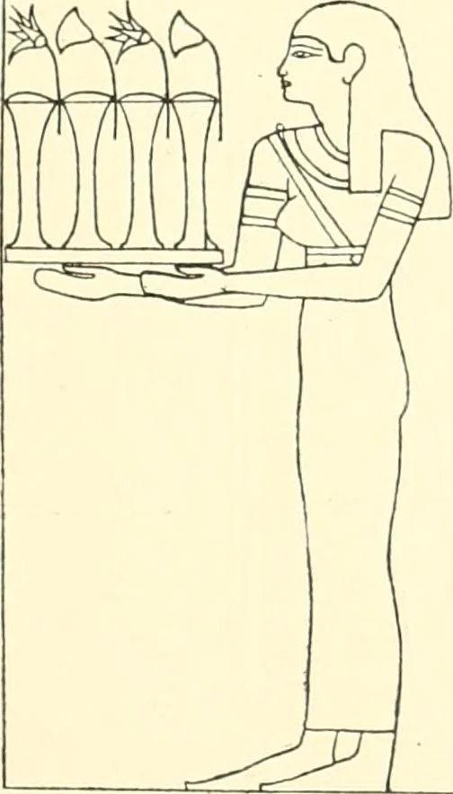 An illustration from Catalogue des monuments et inscriptions de l'Égypte antique / publié sous les auspices de S.A. Abbas II Helmi par la direction générale du Service des antiquités [de l'Égypte] ; par J. de Morgan, U. Bouriant, G. Legrain, G. Jéquier, A. Barsanti, 1894, leaf 120