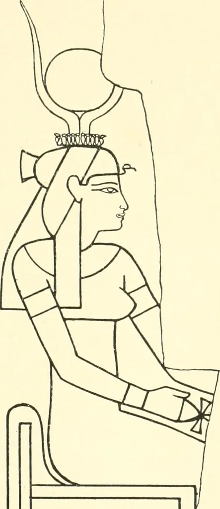 An illustration from Catalogue des monuments et inscriptions de l'Égypte antique / publié sous les auspices de S.A. Abbas II Helmi par la direction générale du Service des antiquités [de l'Égypte] ; par J. de Morgan, U. Bouriant, G. Legrain, G. Jéquier, A. Barsanti, 1894, leaf 24