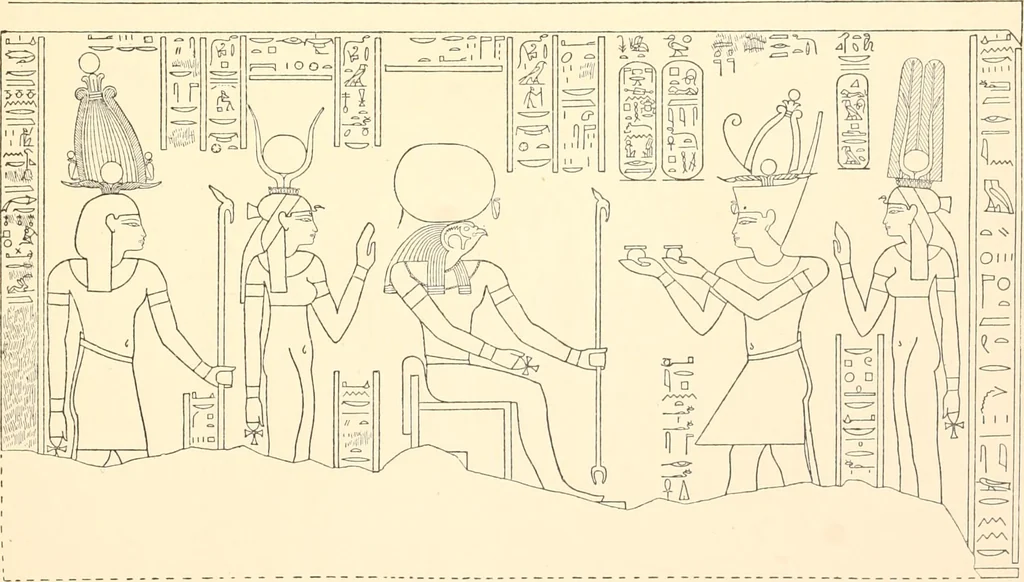 An illustration from Catalogue des monuments et inscriptions de l'Égypte antique / publié sous les auspices de S.A. Abbas II Helmi par la direction générale du Service des antiquités [de l'Égypte] ; par J. de Morgan, U. Bouriant, G. Legrain, G. Jéquier, A. Barsanti, 1894, leaf 40