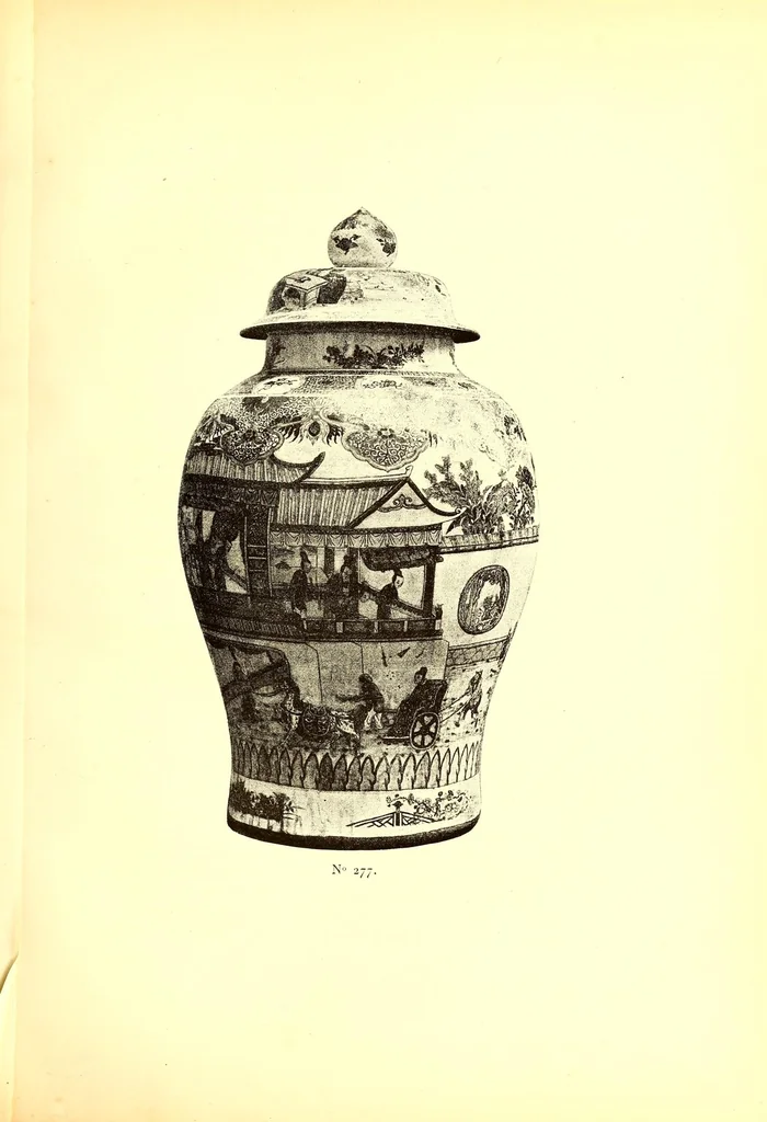 An illustration from Catalogue des objets d'art de Haute Curiosite et d'ameublement : composant l'importante collection de M. CH. Stein, 1886, leaf 185