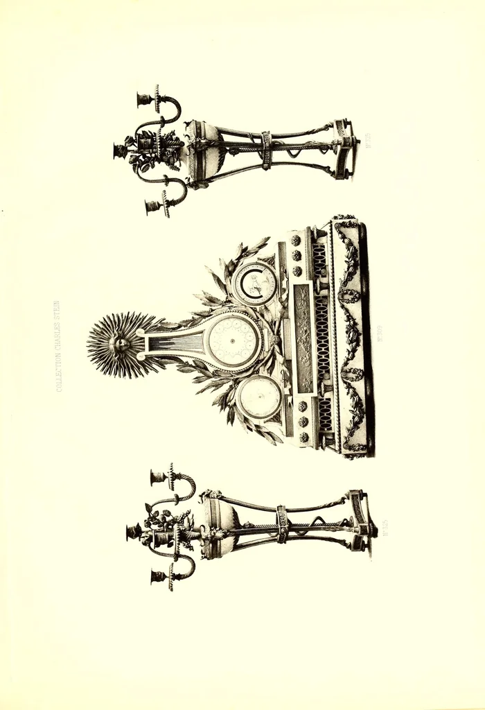 An illustration from Catalogue des objets d'art de Haute Curiosite et d'ameublement : composant l'importante collection de M. CH. Stein, 1886, leaf 195