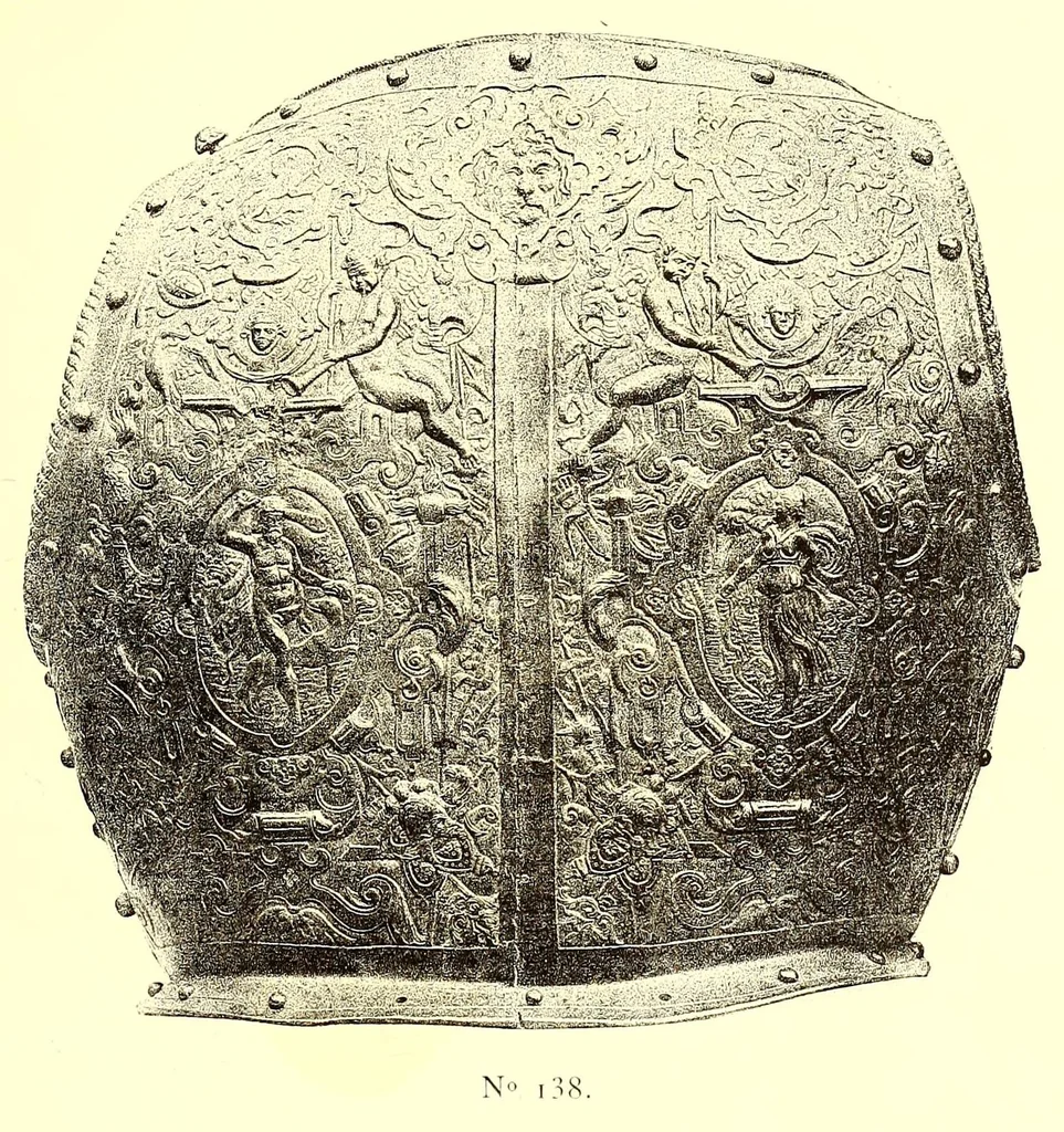 An illustration from Catalogue des objets d'art de Haute Curiosite et d'ameublement : composant l'importante collection de M. CH. Stein, 1886, leaf 99