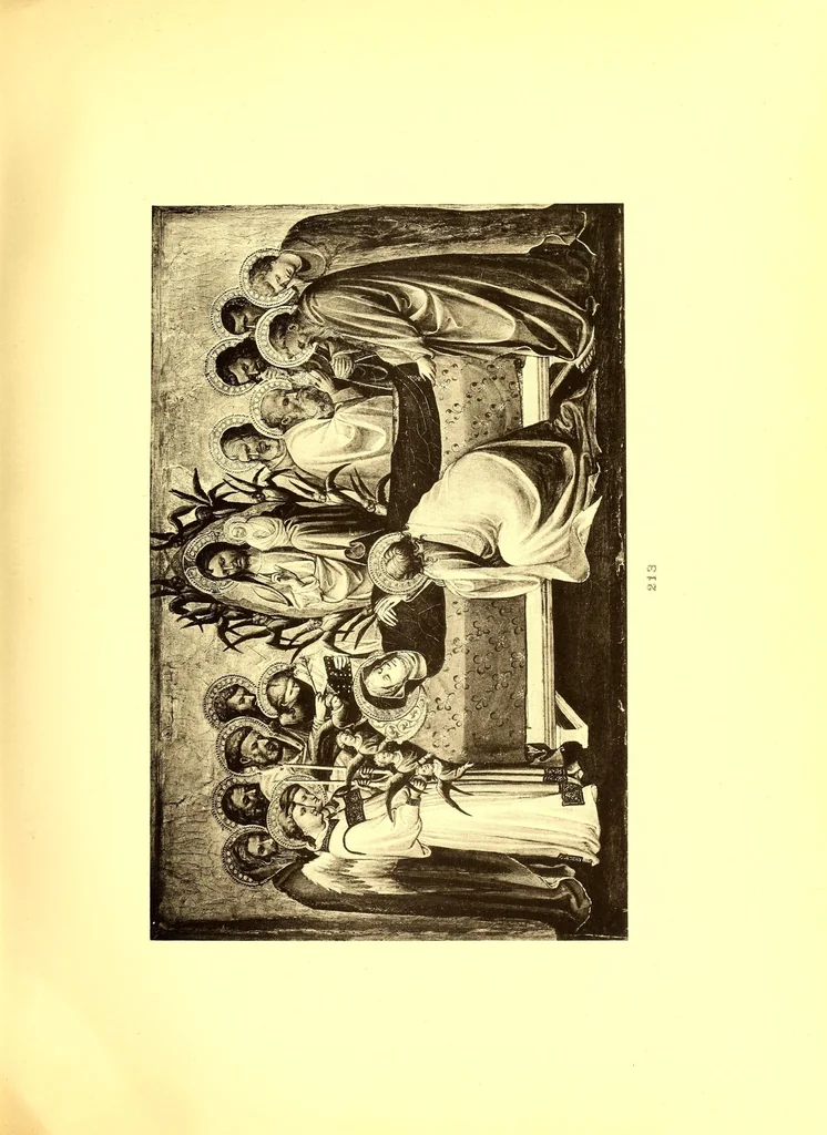 An illustration from Catalogue des objets d'art et de haute curiosite de l'antiquite, du moyen age, de la renaissance et autres faiences italienneres emaillees des Robbia, porcelaines de saxe, iboires - objets varies - bijoux, bois sculptes, marbres, pierres, terres cuites, bronzes Italiens, sculptures Egyptinnes et Grecques en marbre, terres cuites et bronzes greos et romains, faiences orientales: importante serie de rhages, manuscrits persans, sculptures et peintures Chinoises bronze de mossoul, tableaux anciens .., 1914, leaf 205