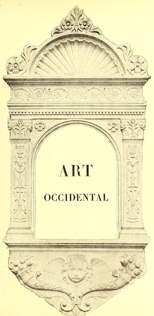An illustration from Catalogue des objets d'art de l'orient et de l'occident tableaux dessins : composant la collection de feu M. Albert Goupil, 1888, leaf 79