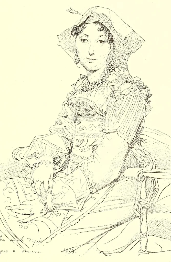 An illustration from Catalogue des objets d'art de l'orient et de l'occident tableaux dessins : composant la collection de feu M. Albert Goupil, 1888, leaf 91