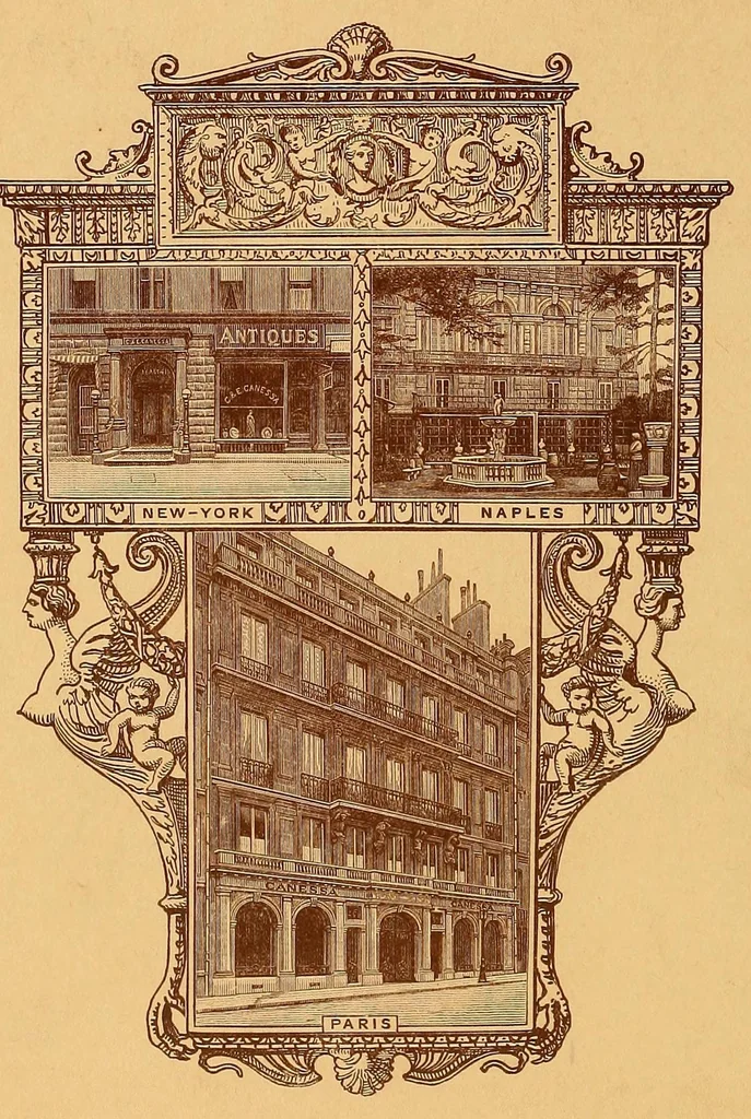 An illustration from Catalogue des objets antiques; marbres, bronzes, verrerie, céramique, orfèvrerie & objets divers provenant de la collection de Son Exc. Mr. de Nelidow et dont la première vente après décès aura lieu á Paris, Galerie Georges Petit, les mardi 23 et mercredi 24 mai 1911, 1911, leaf 64